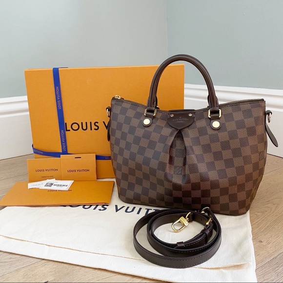 ✨NEW WITH TAGS✨ Siena PM Damier Ebene Authentic - Picture 2 of 10